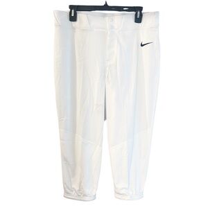 NWT Nike Vapor Women's Softball/Baseball Pants 3/4 Length Crop - Size XL